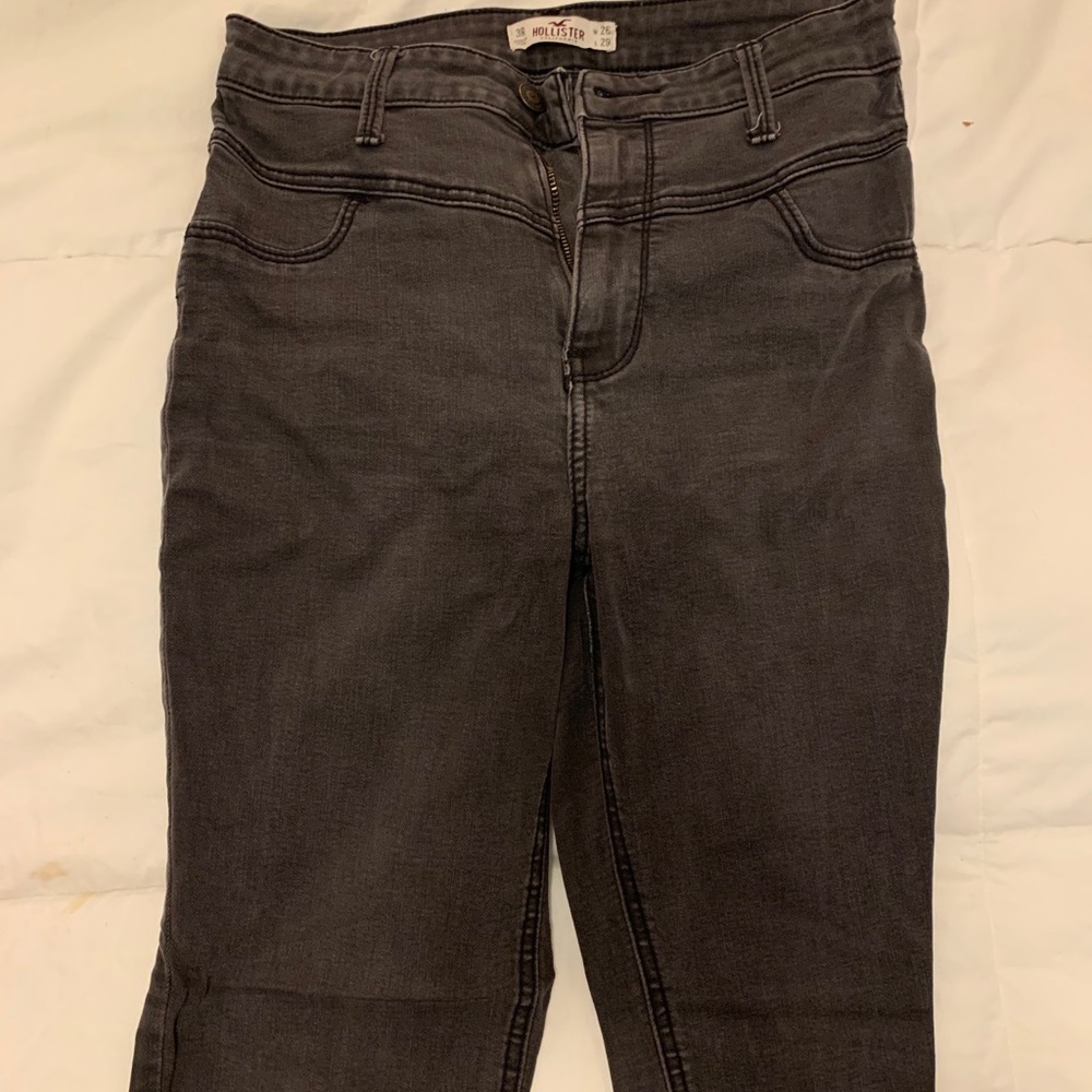 High waisted jeans